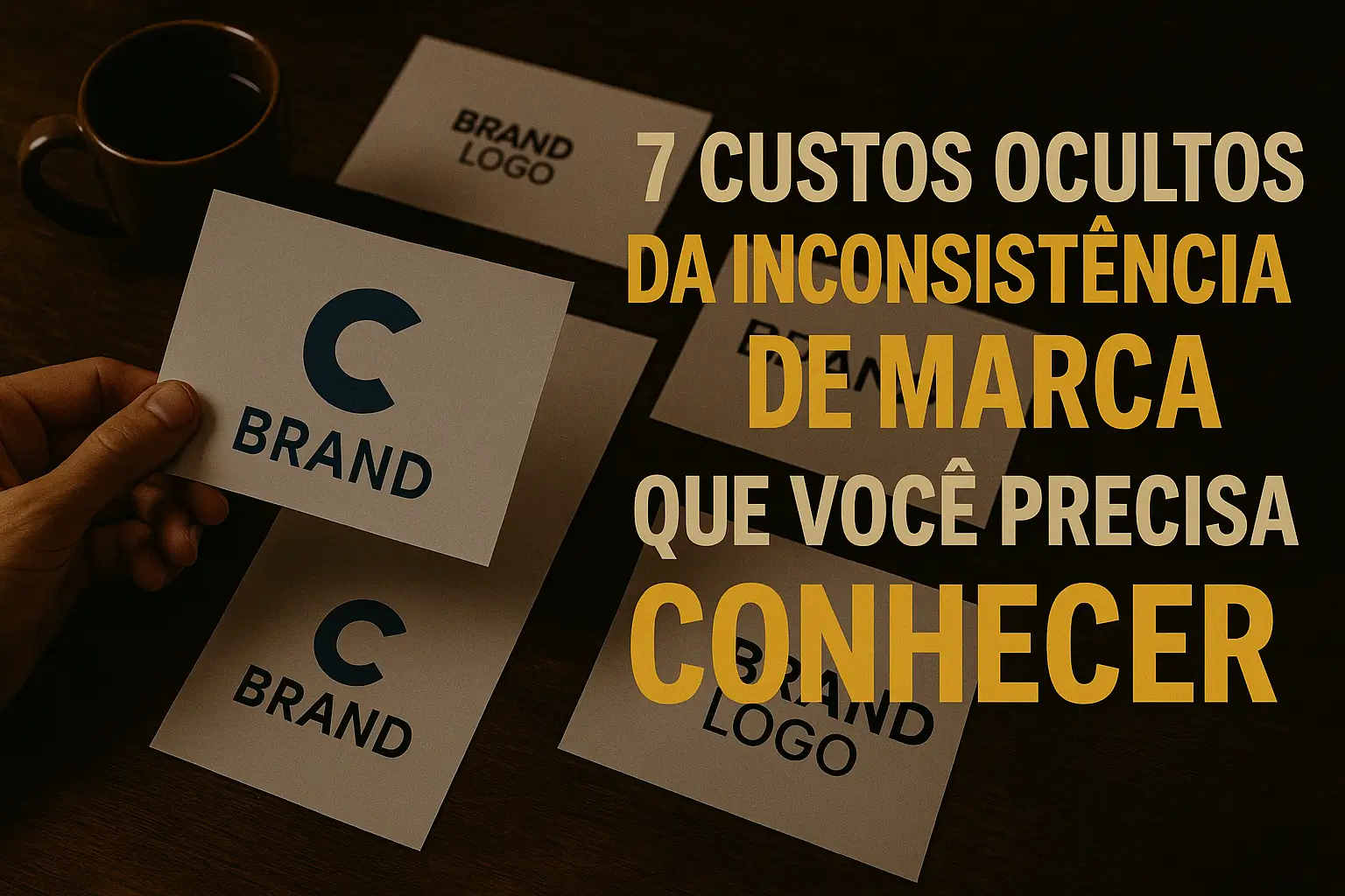 7 Custos Ocultos da Inconsistência de Marca que Você Precisa saber